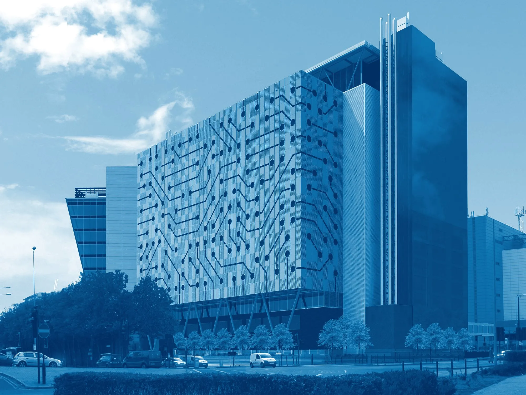 Telehouse North Two, the London Docklands data centre where Odyssey's network meets the internet