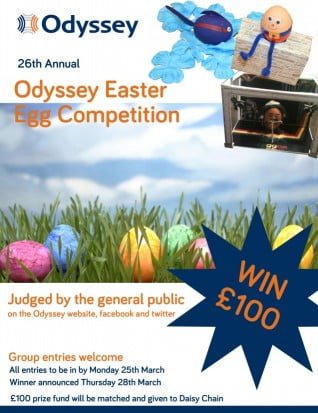 26th Annual Easter Egg Competition at Odyssey Systems